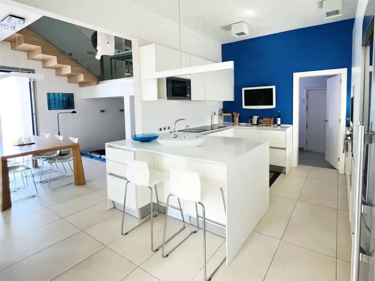 Cocina de Dúplex en venta en Adeje con Aire acondicionado, Terraza y Piscina