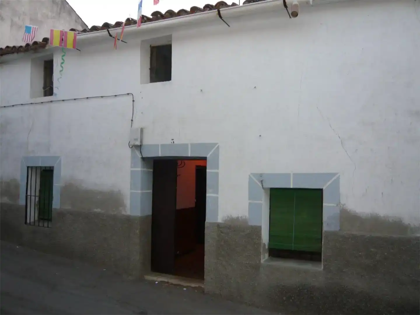 Vista exterior de Casa o xalet en venda en Hinojal