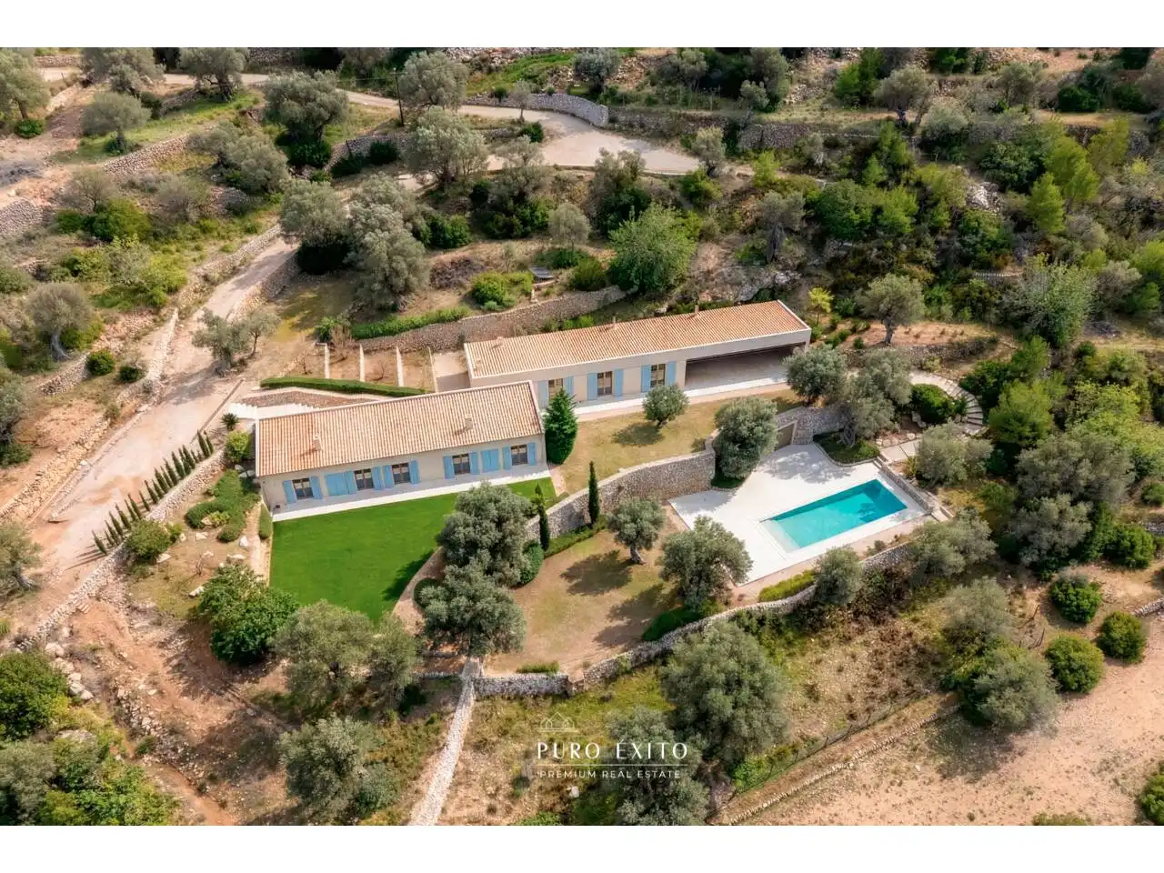 Exterior view of Houses for sale in Estellencs  with Air Conditioner, Heating and Private garden