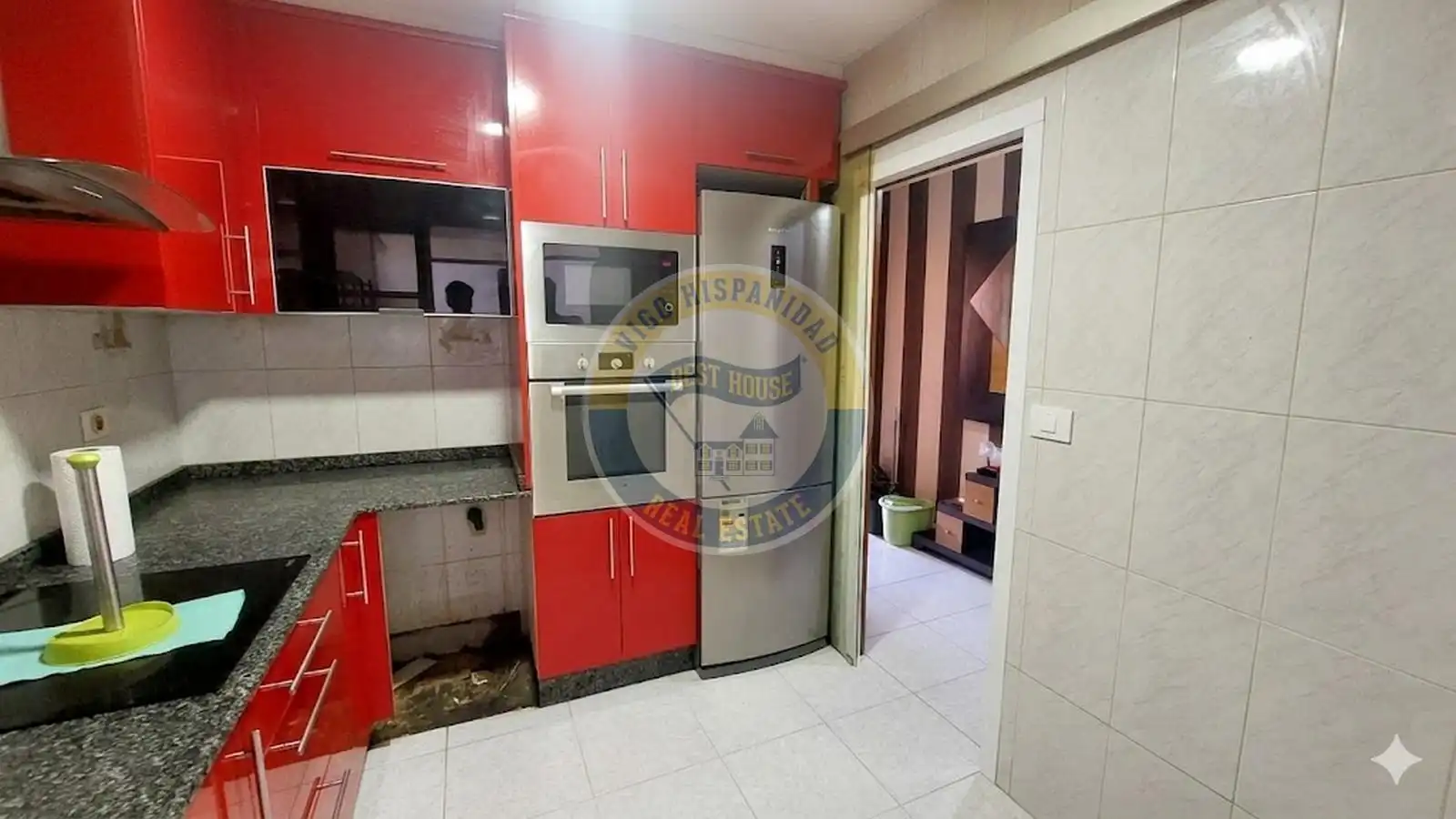 Kitchen of Flat for sale in Vigo   with Storage room and Furnished
