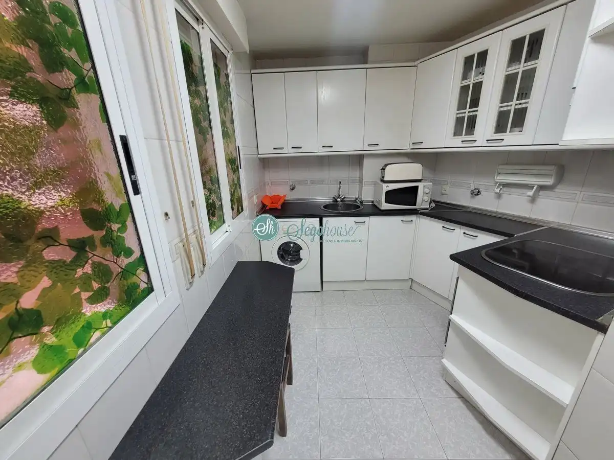 Kitchen of Apartments for sale in Segovia  with Heating, Parquet flooring and Terrace