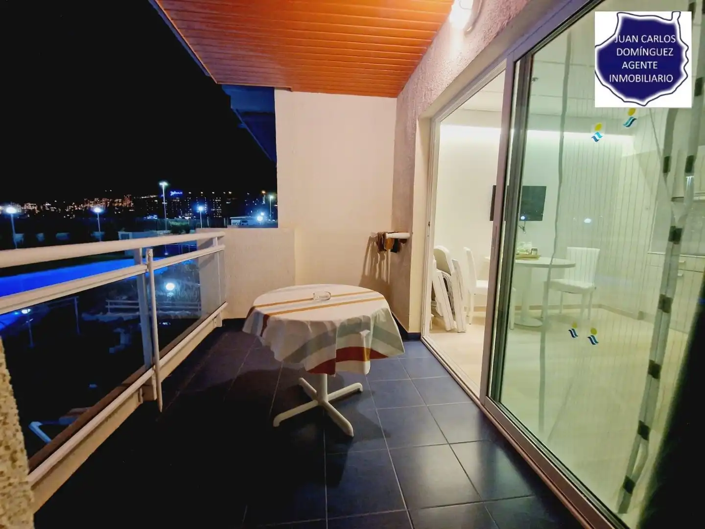 Terraza de Apartamento de alquiler en Mogán con Aire acondicionado, Terraza y Amueblado