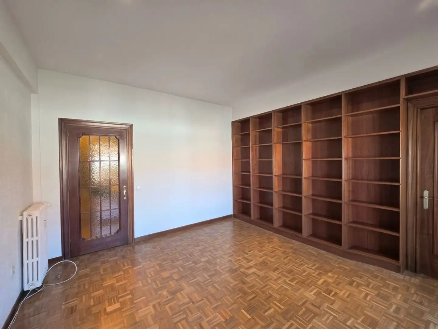 Sala de estar de Piso en venta en  Madrid Capital con Aire acondicionado y Terraza