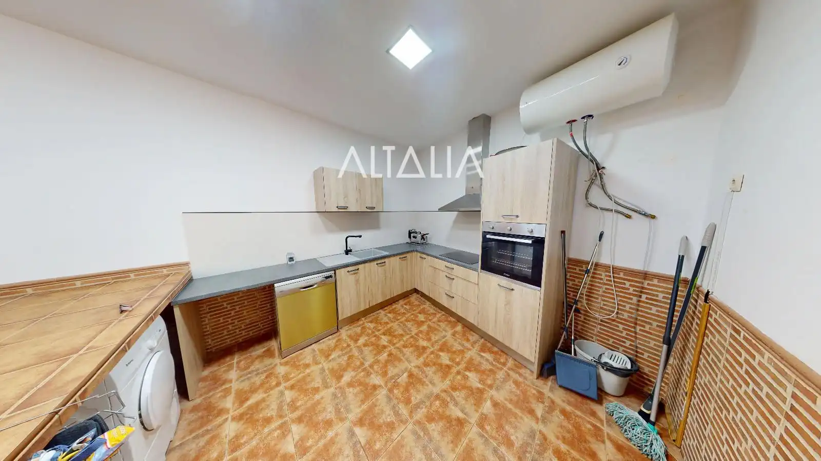 Cocina de Casa o chalet en venta en Casas de los Pinos con Aire acondicionado y Trastero