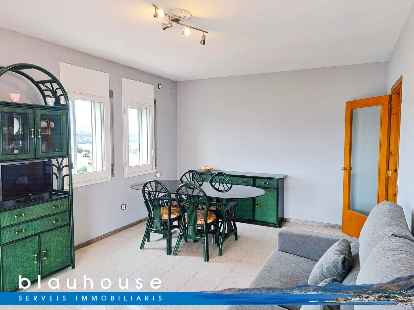 Living room of Attic for sale in Llançà  with Air Conditioner and Terrace