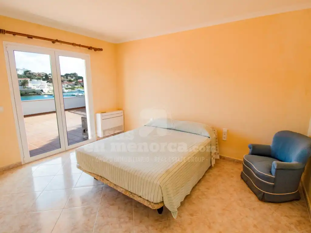 Bedroom of Houses for sale in Maó - Mahón  with Air Conditioner, Private garden and Terrace