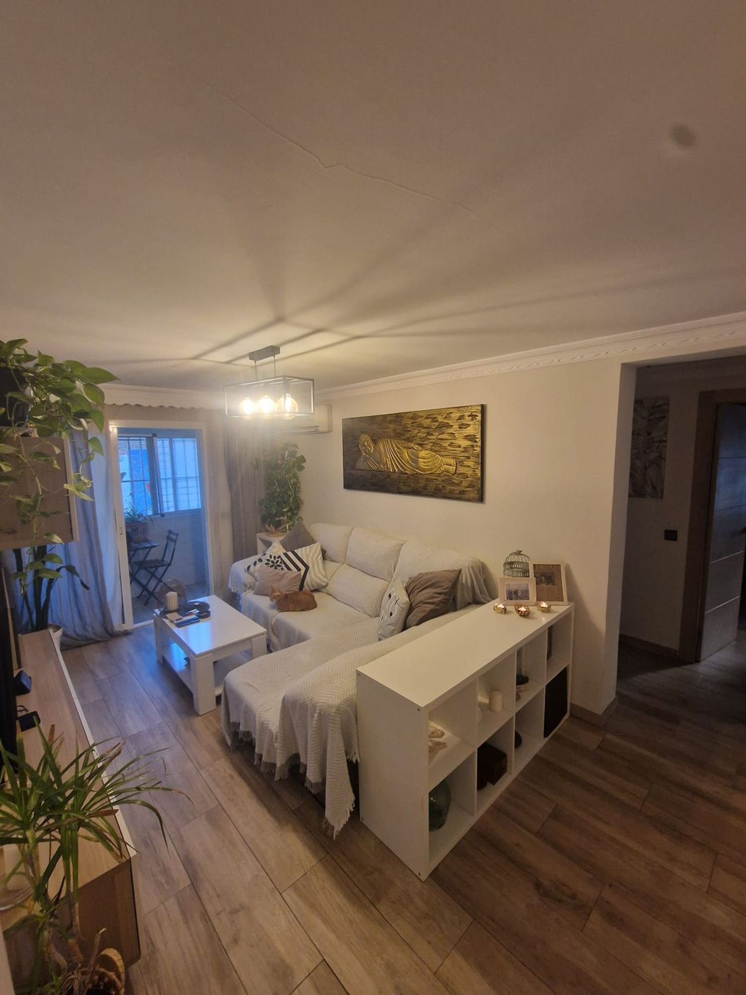 Living room of Flat for sale in Málaga Capital  with Air Conditioner and Terrace