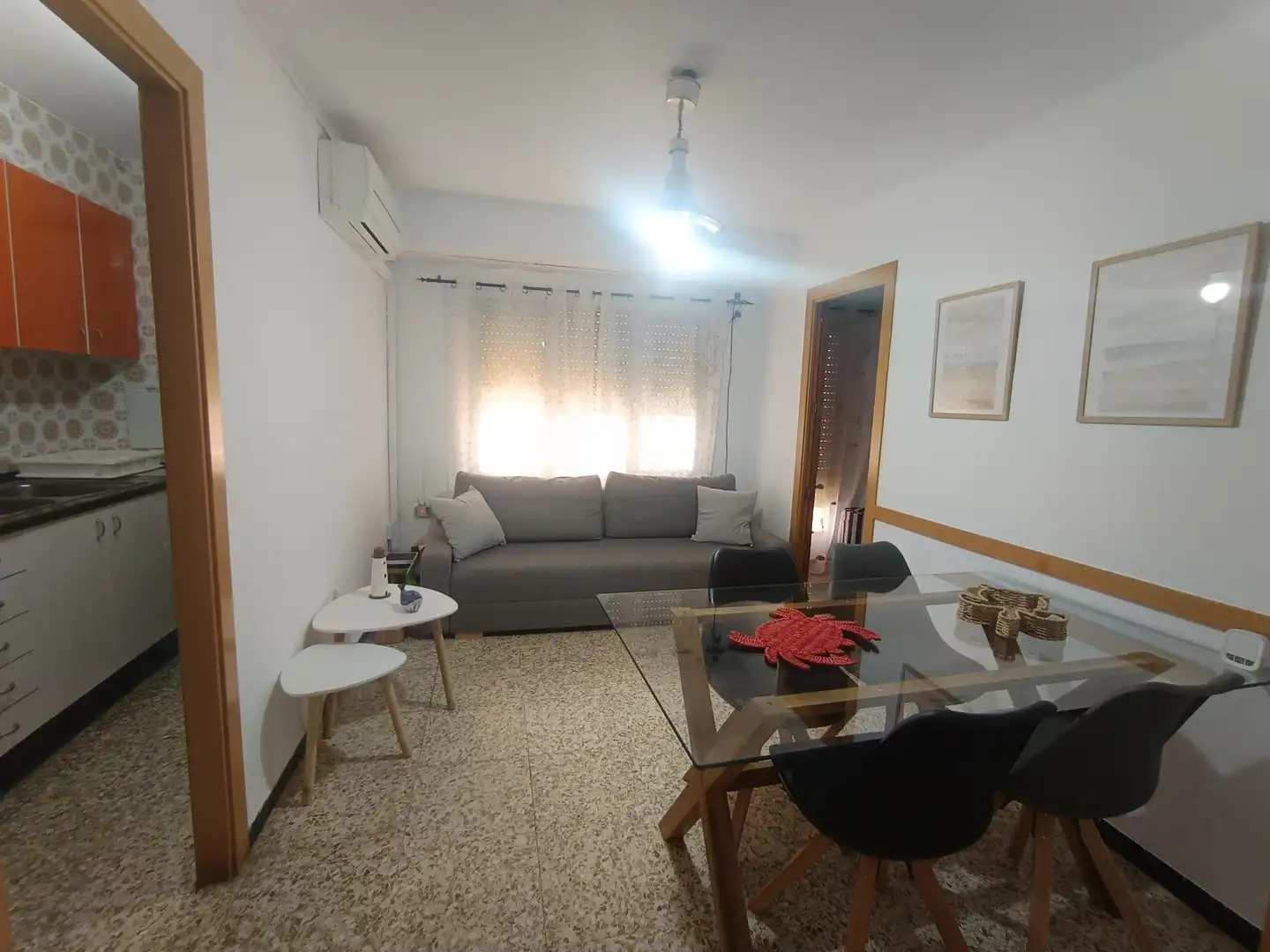 Sala d'estar de Apartament en venda en L'Ametlla de Mar  amb Aire condicionat, Calefacció i Traster