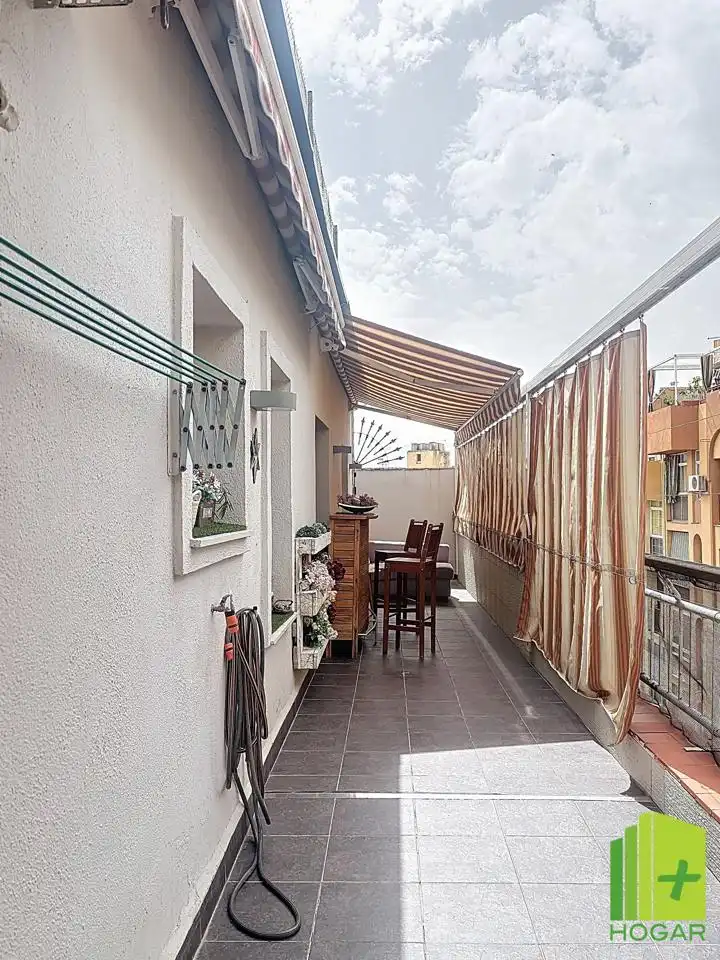Terraza de Ático de alquiler en Jaén con Aire acondicionado, Terraza y Amueblado