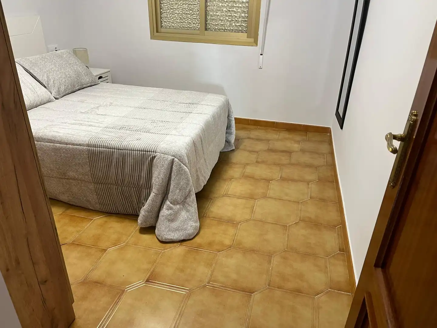 Schlafzimmer von Wohnung zur Miete in Puertollano mit Klimaanlage, Heizung und Möbliert