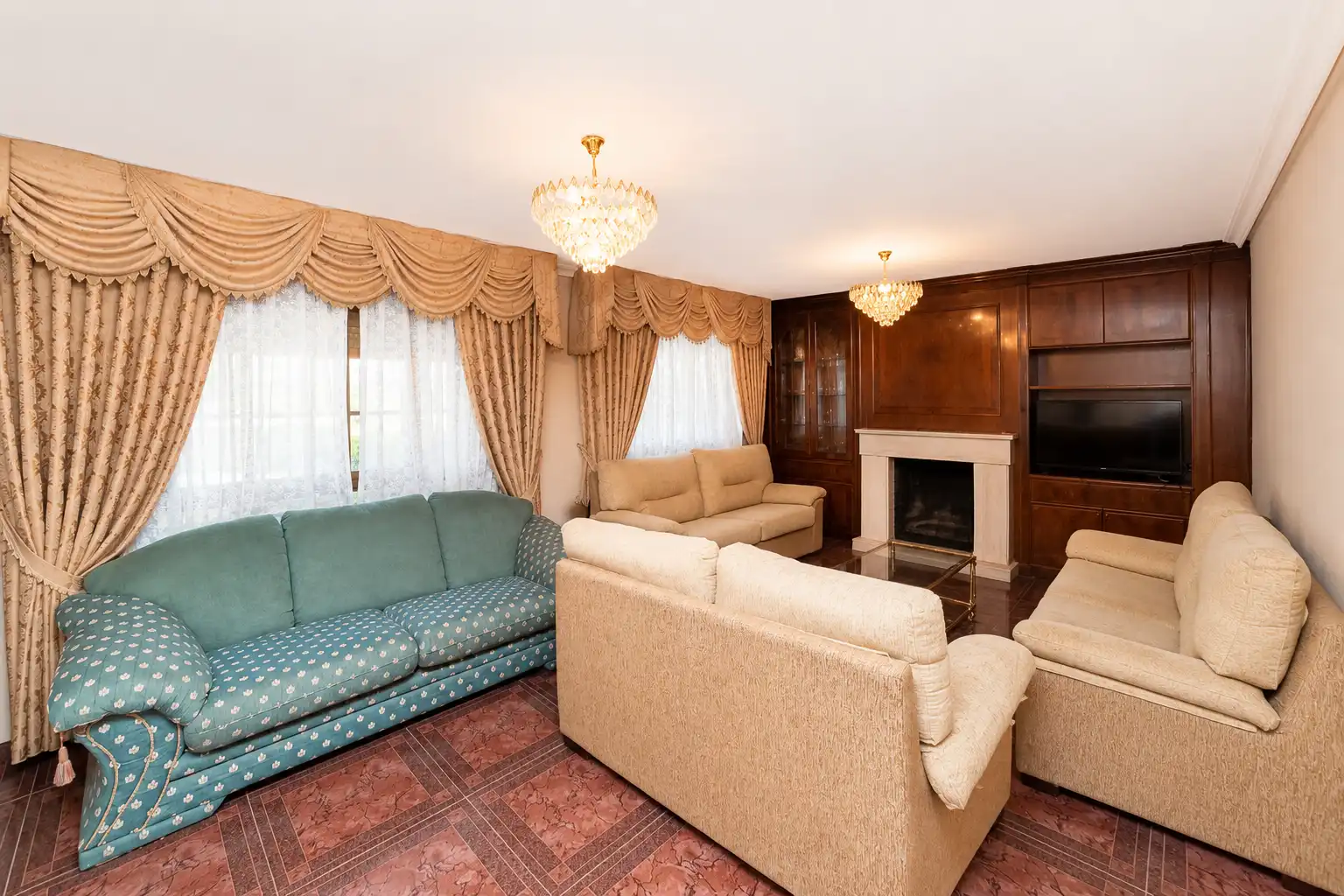 Sala de estar de Casa o chalet en venta en Villaviciosa de Odón con Jardín privado, Terraza y Trastero