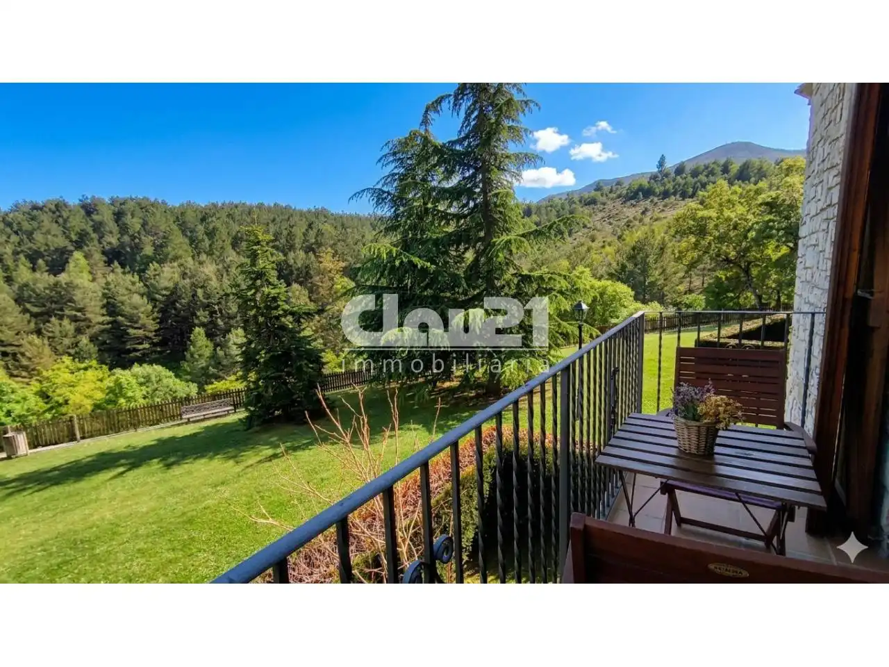 Garden of Apartments for sale in Cercs  with Furnished and Balcony