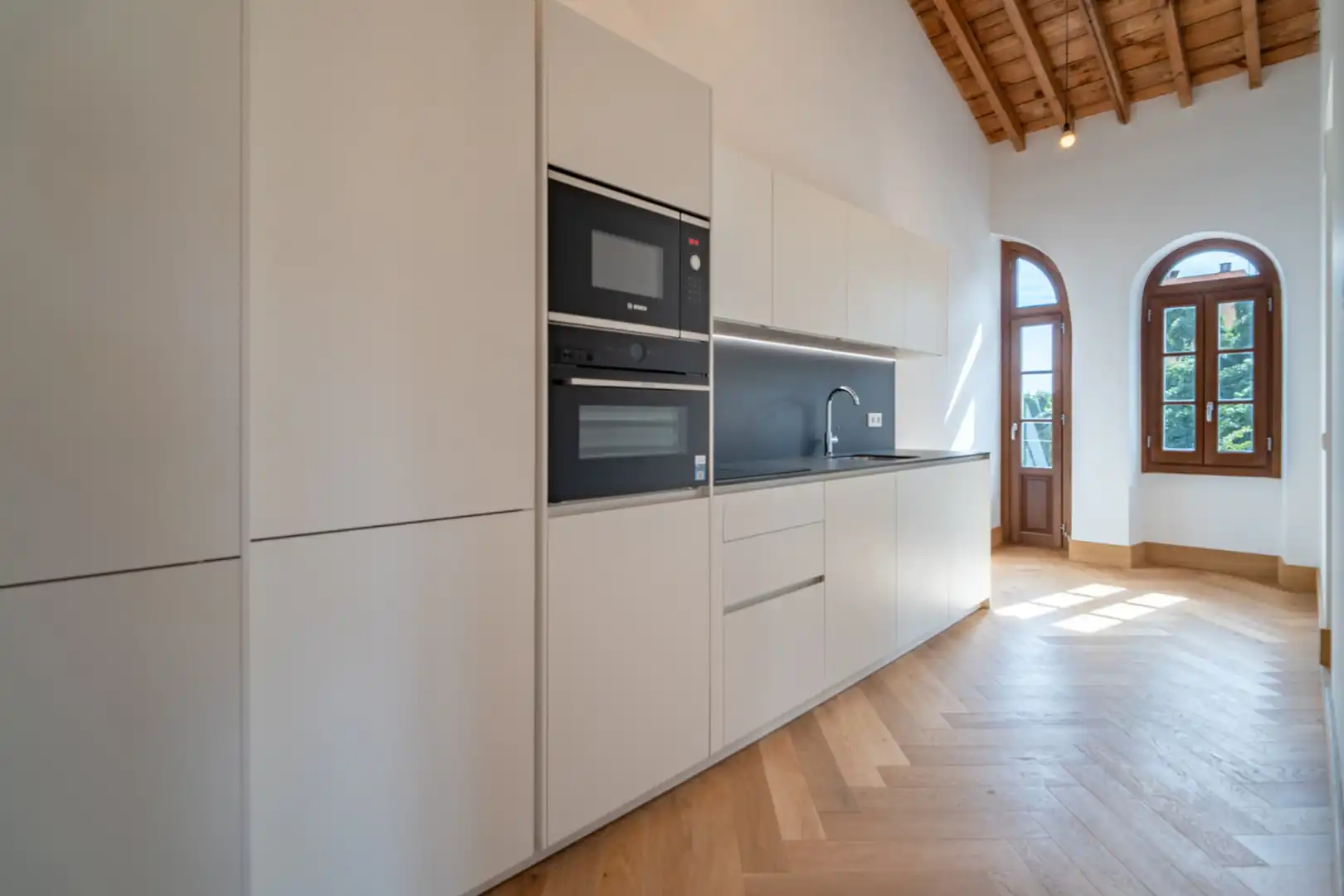 Cocina de Apartamento en venta en Málaga con Piscina y Piscina comunitaria