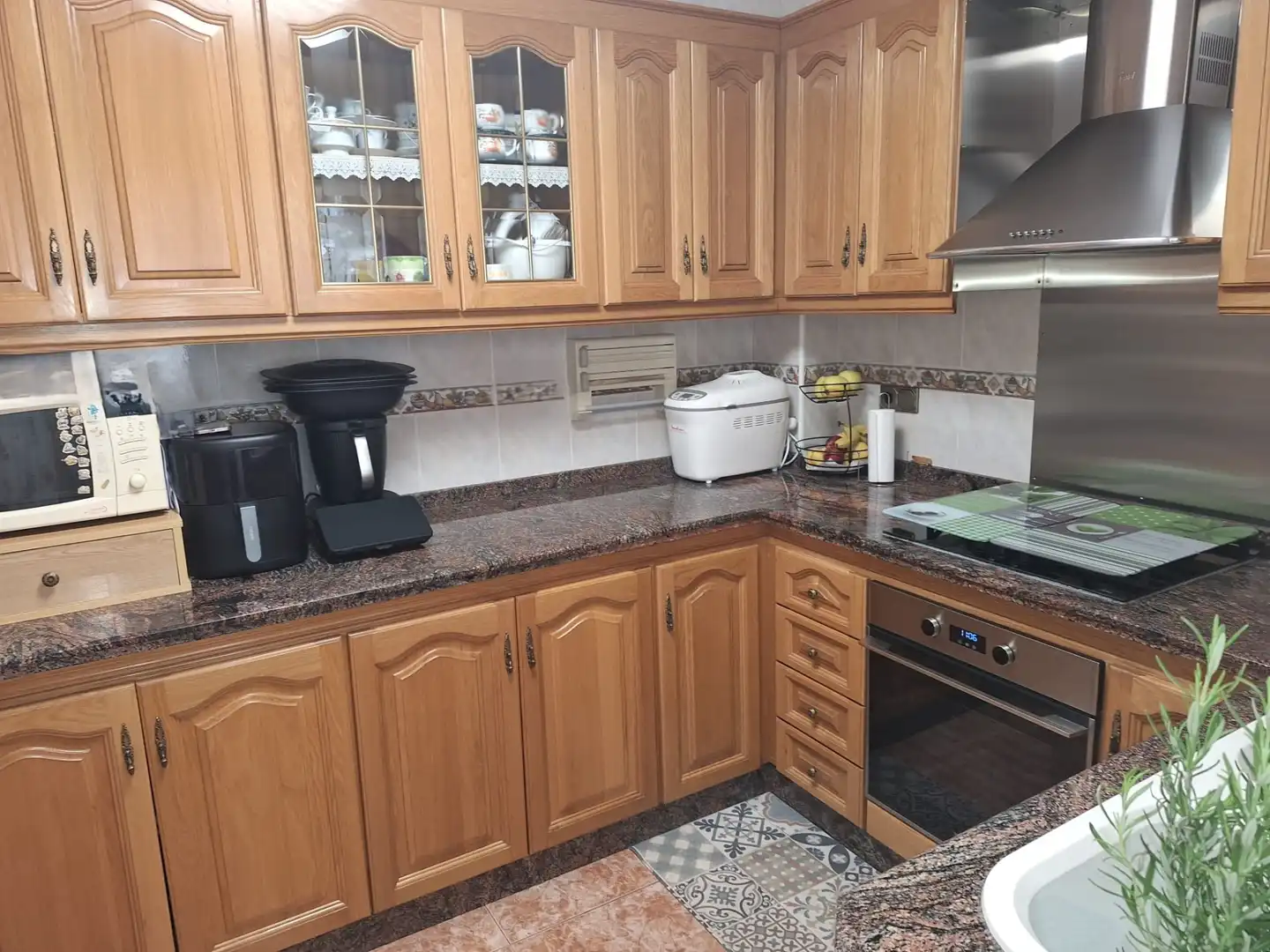 Cocina de Piso en venta en San Vicente del Raspeig / Sant Vicent del Raspeig con Aire acondicionado, Amueblado y Horno