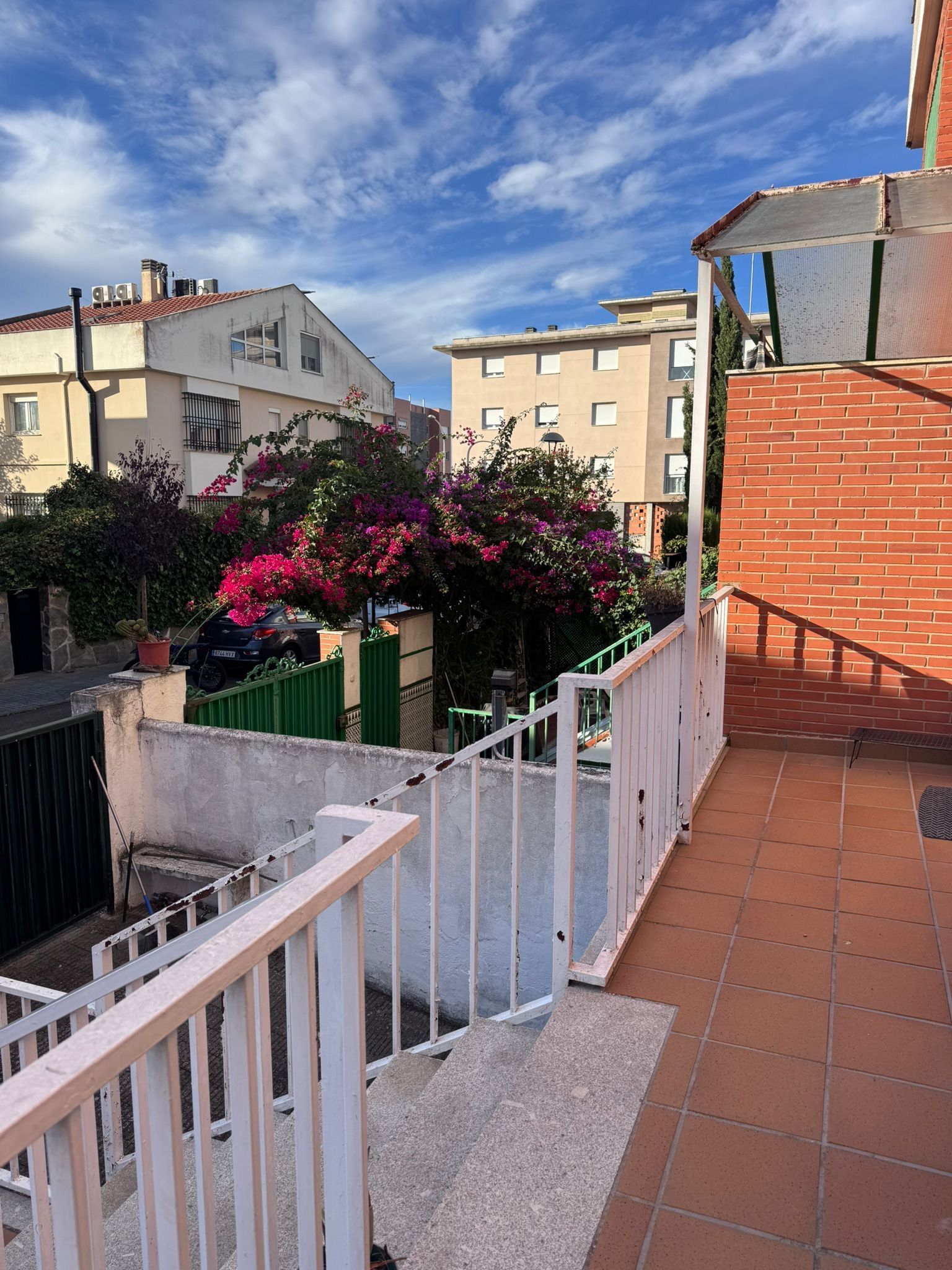 Terrassa de Casa adosada en venda en Mérida amb Aire condicionat i Jardí privat
