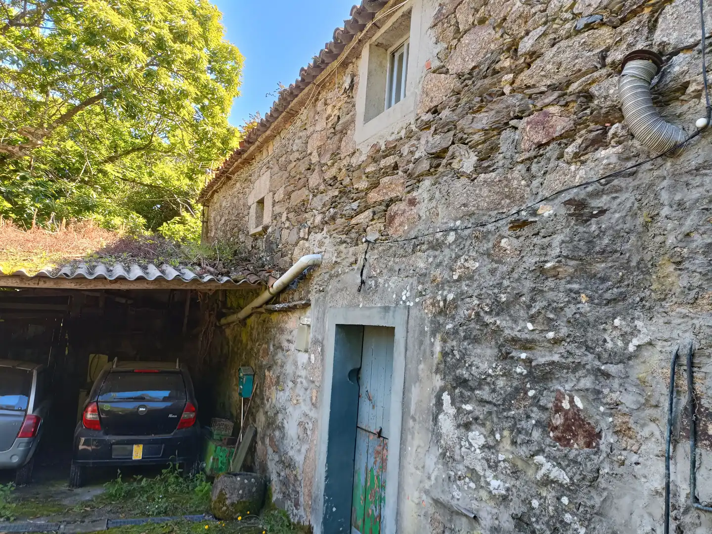 Vista exterior de Casa o chalet en venta en Oza dos Ríos con Jardín privado y Trastero
