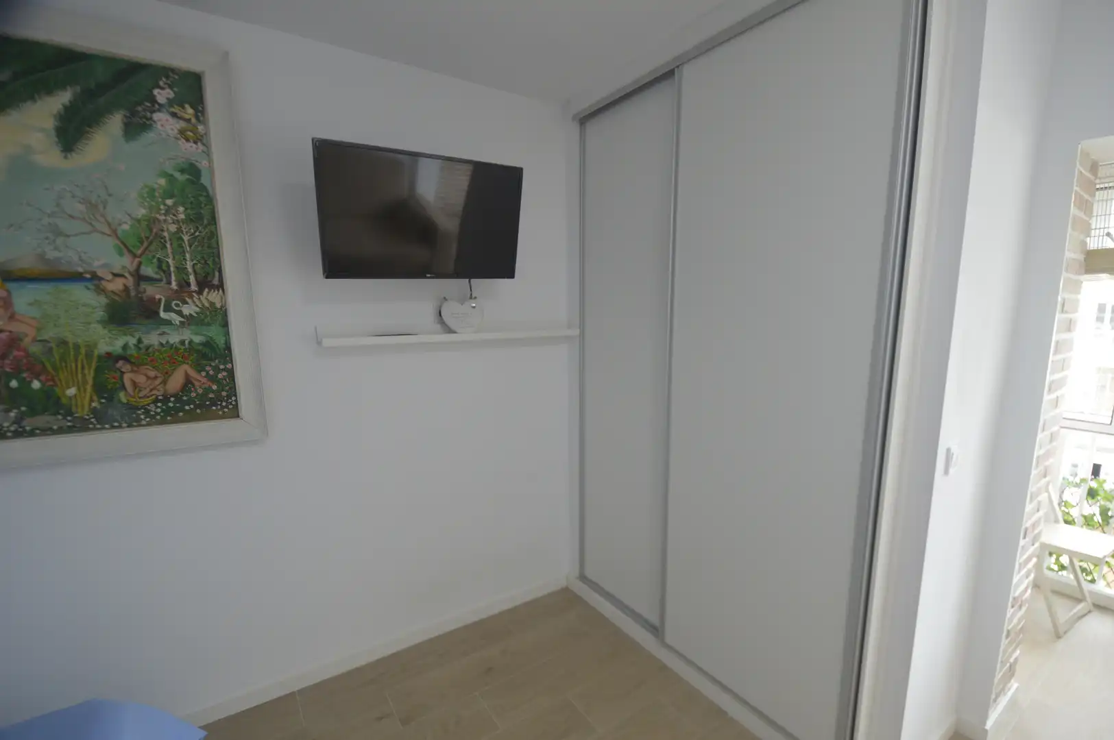 Bedroom of Study for rent in Benalmádena  with Air Conditioner, Terrace and Furnished