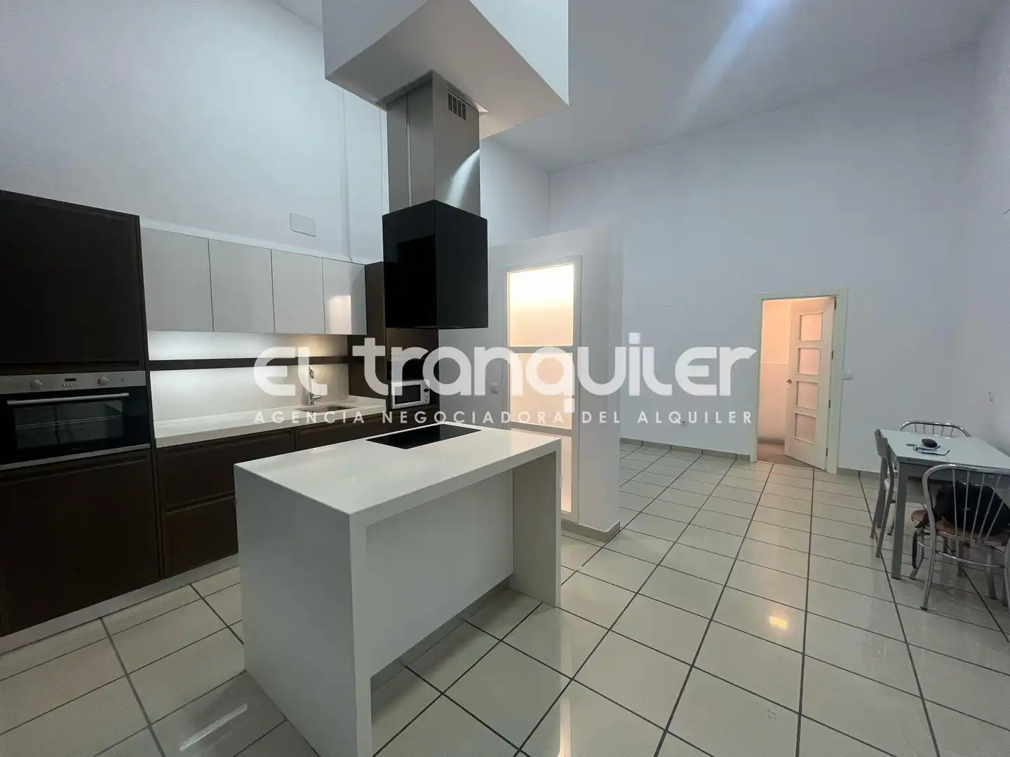 Cocina de Piso de alquiler en Madrid con Aire acondicionado y Parquet