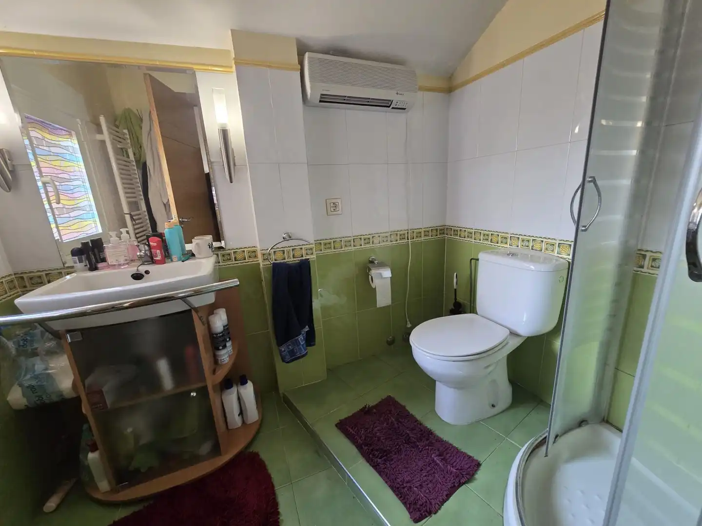 Badezimmer von Haus oder Chalet zum Verkauf in Clavijo mit Heizung, Privatgarten und Terrasse