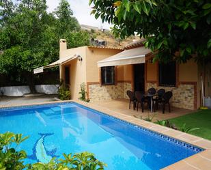 Swimming pool of Country house to rent in Mijas  with Air Conditioner and Swimming Pool