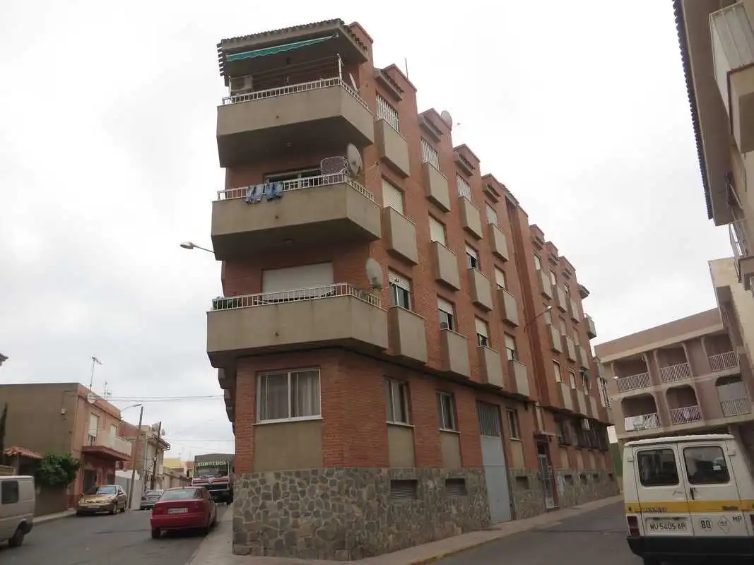Vista exterior de Pis en venda en Mazarrón