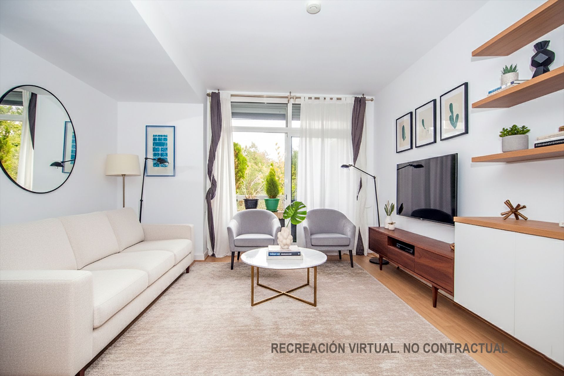 Sala d'estar de Pis en venda en Sabadell amb Balcó