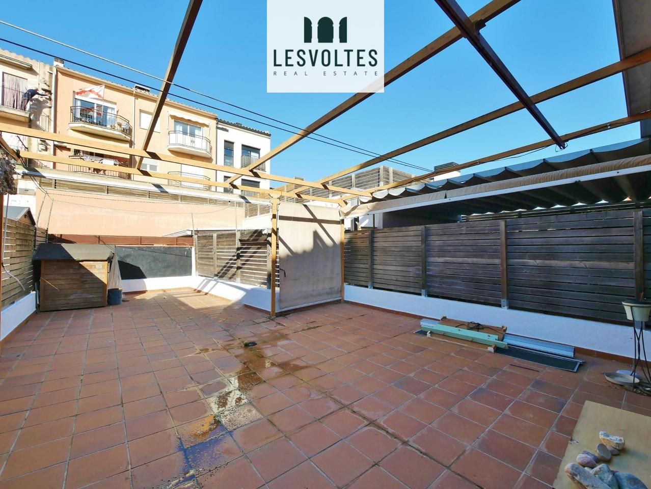 Exterior view of Planta baja for sale in Palafrugell  with Air Conditioner, Heating and Terrace