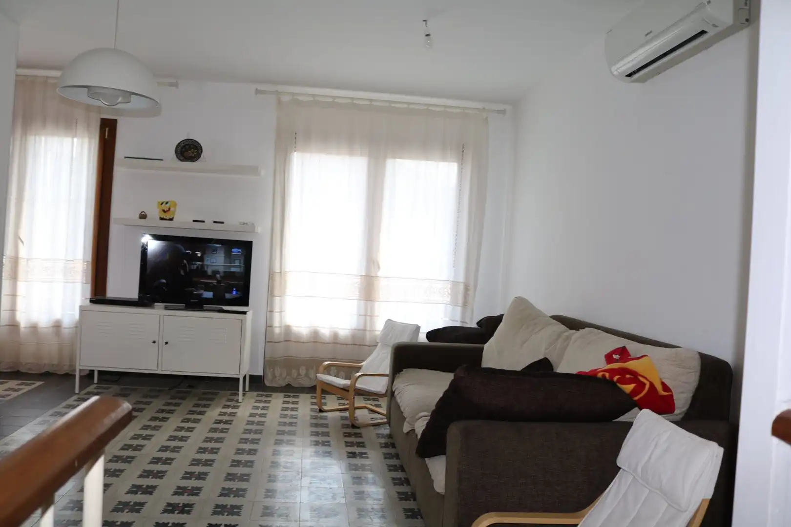 Sala d'estar de Finca rústica en venda en Orba amb Aire condicionat, Terrassa i Traster