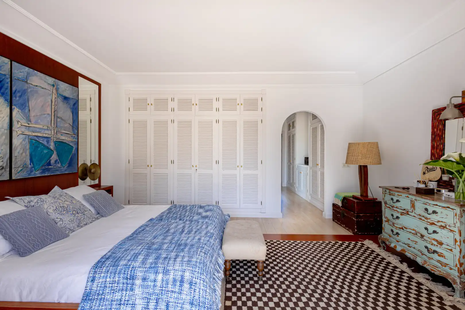 Habitación de Casa o chalet de alquiler en Estepona con Jardín privado, Terraza y Piscina