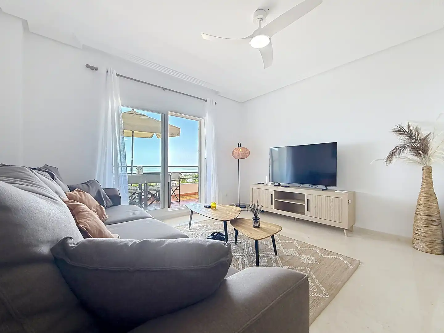 Living room of Apartments for sale in Manilva  with Air Conditioner, Terrace and Storage room