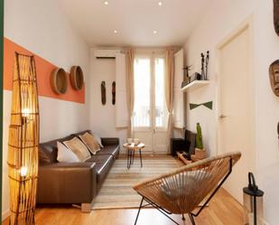 Sala d'estar de Apartament de lloguer en  Barcelona Capital