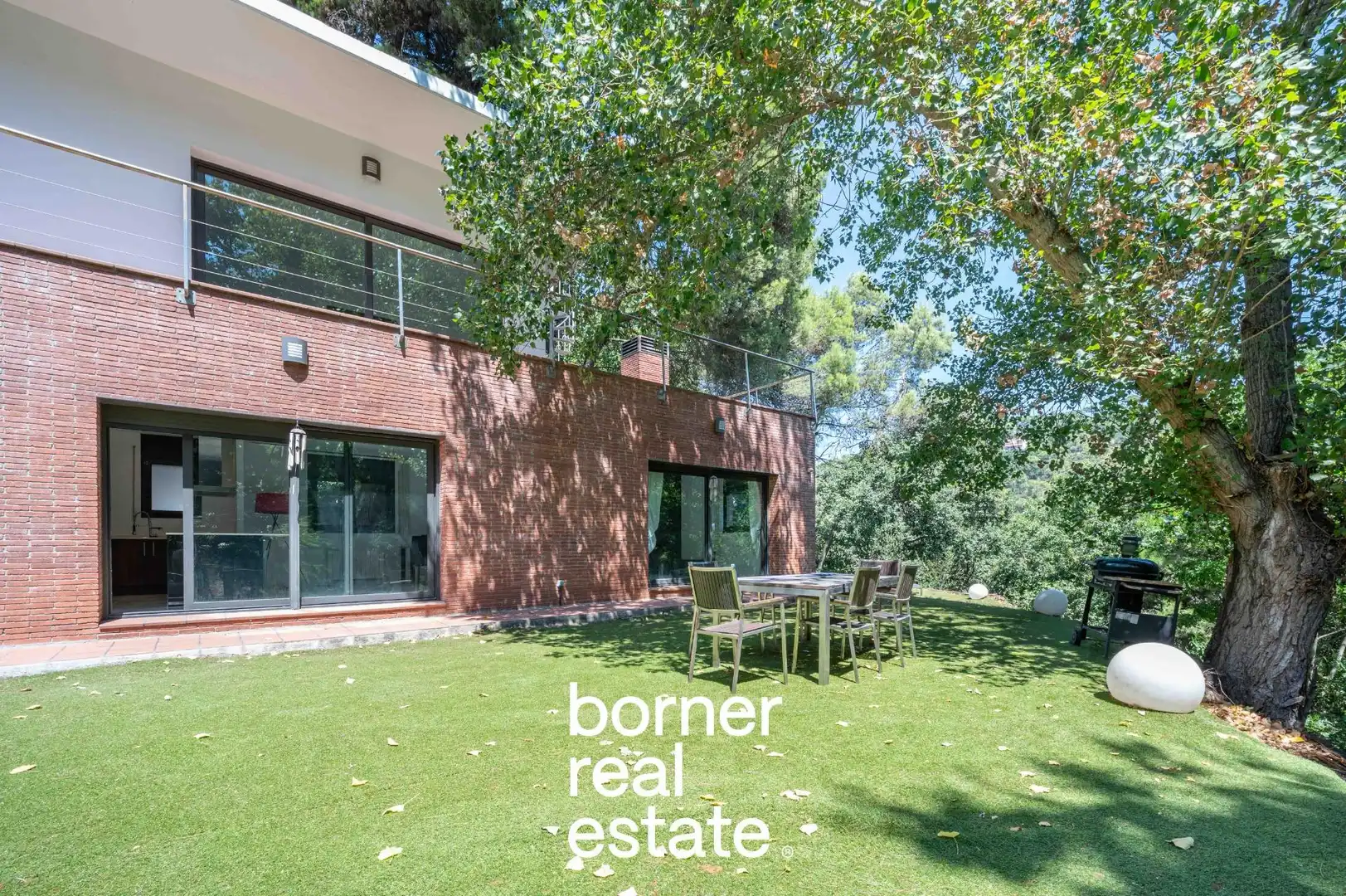 Jardín de Casa o chalet en venta en Sant Cugat del Vallès con Aire acondicionado, Calefacción y Jardín privado