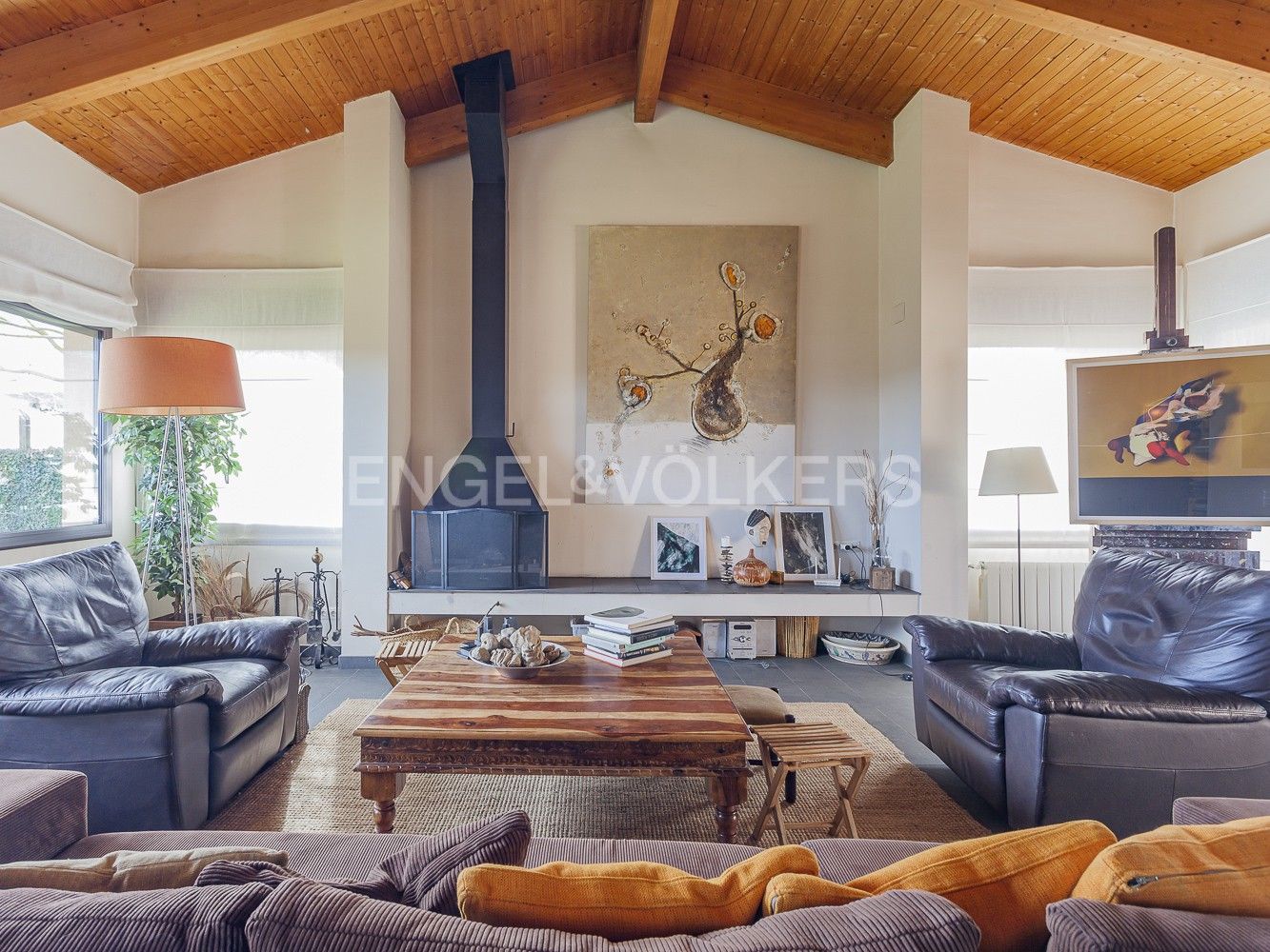 Living room of Houses for sale in Castellterçol  with Heating and Private garden