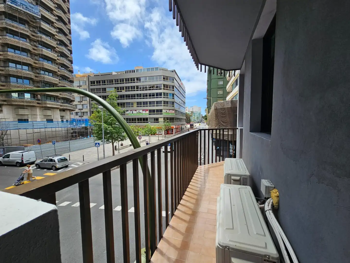 Vista exterior de Piso de alquiler en Las Palmas de Gran Canaria con Aire acondicionado, Parquet y Balcón