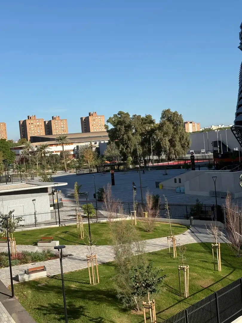 Vista exterior de Piso en venta en Valencia con Aire acondicionado, Calefacción y Parquet