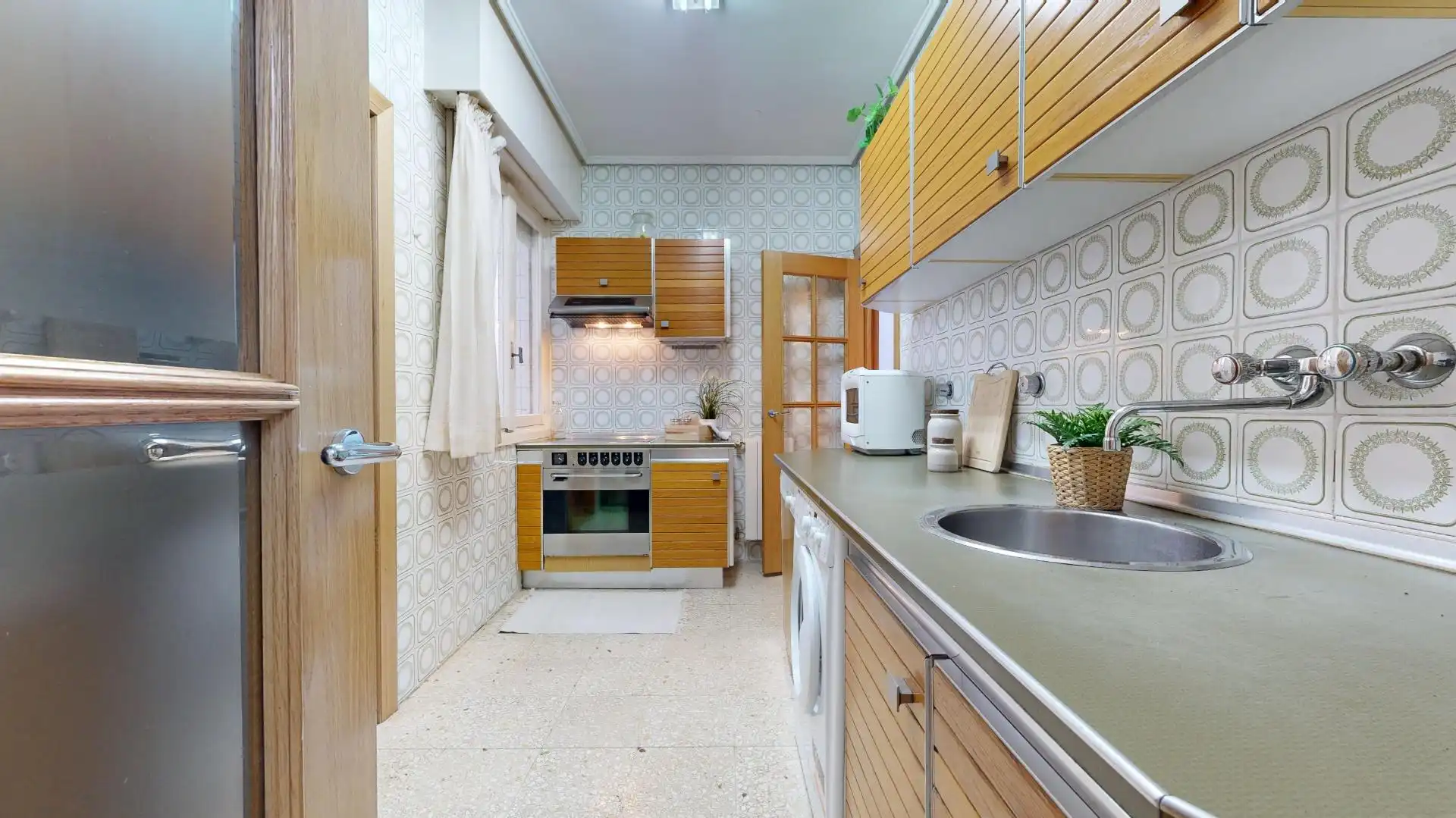 Kitchen of Flat for sale in Bilbao   with Heating and Balcony