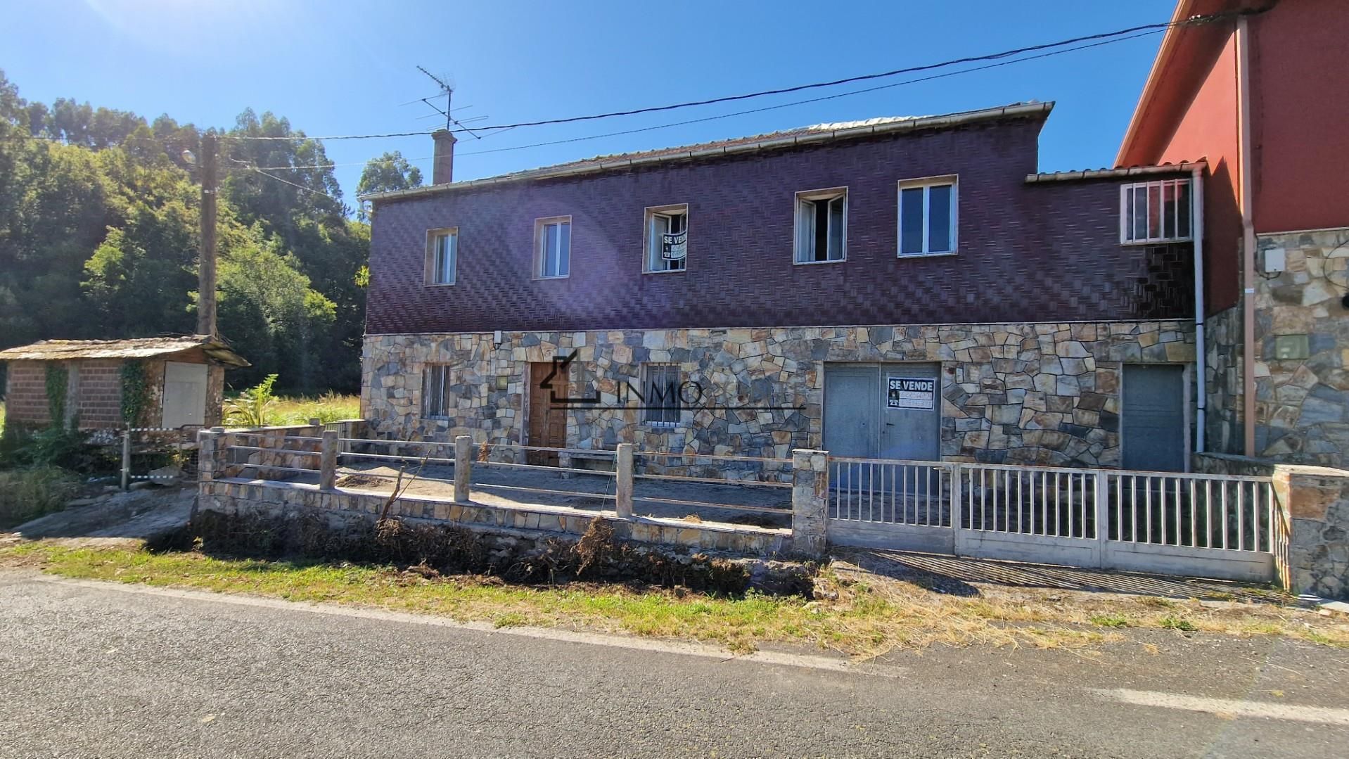 Exterior view of Single-family semi-detached for sale in Forcarei  with Private garden