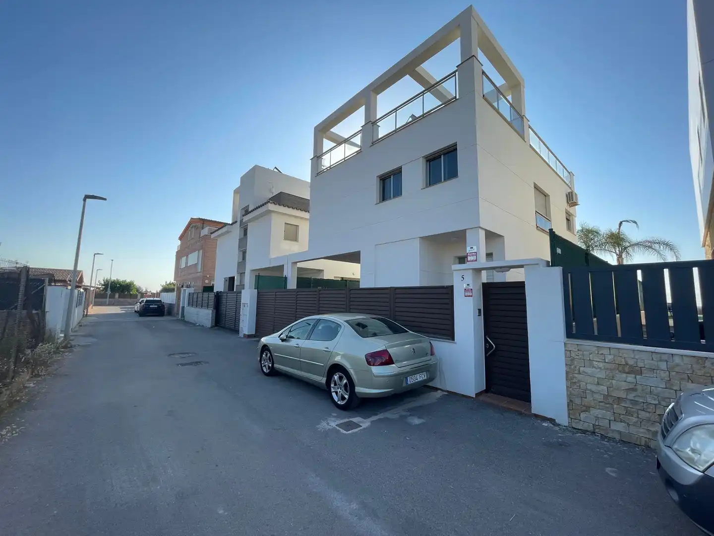 Vista exterior de Casa o chalet en venta en Burriana / Borriana con Aire acondicionado, Jardín privado y Trastero