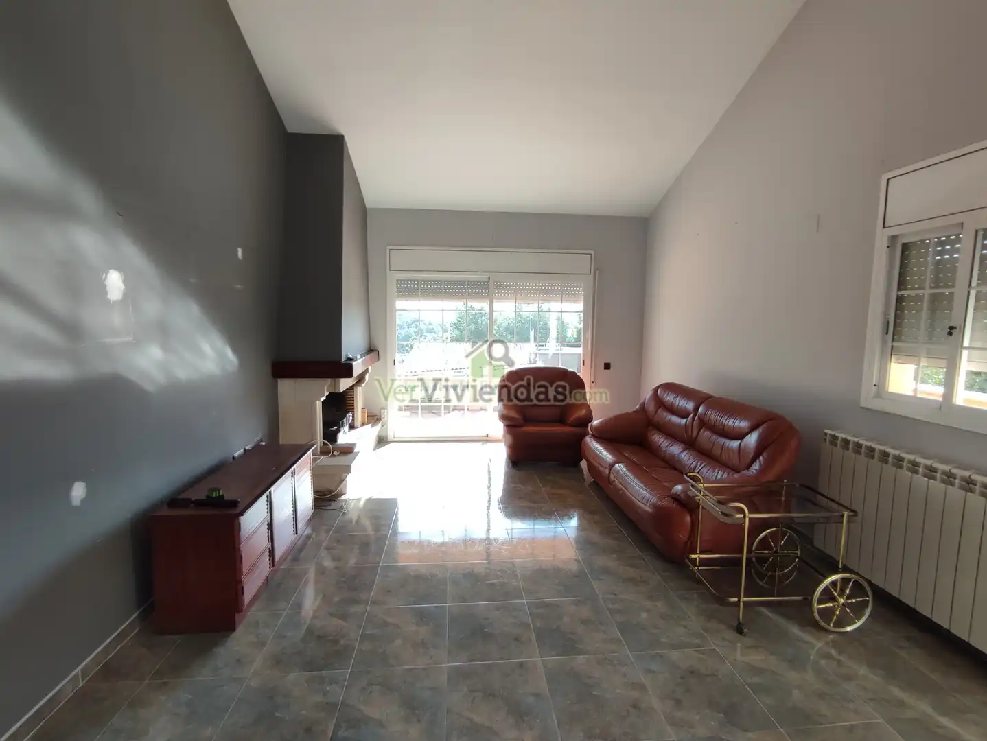 Sala d'estar de Casa o xalet en venda en Begues amb Aire condicionat, Calefacció i Jardí privat