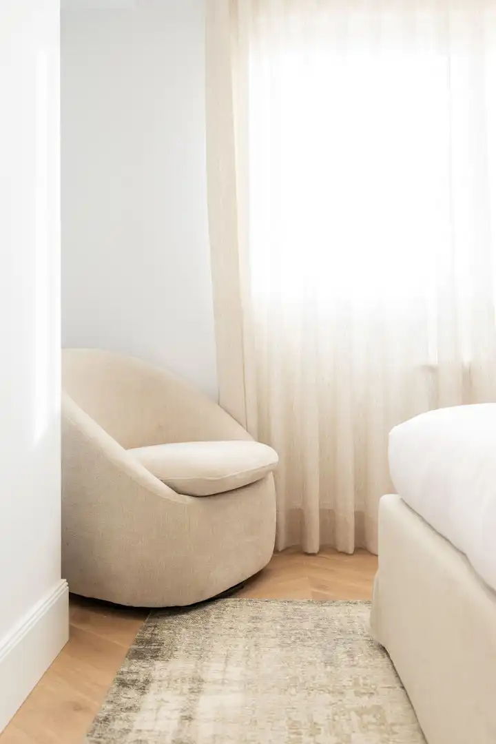 Bedroom of Flat for sale in Barrio de Salamanca