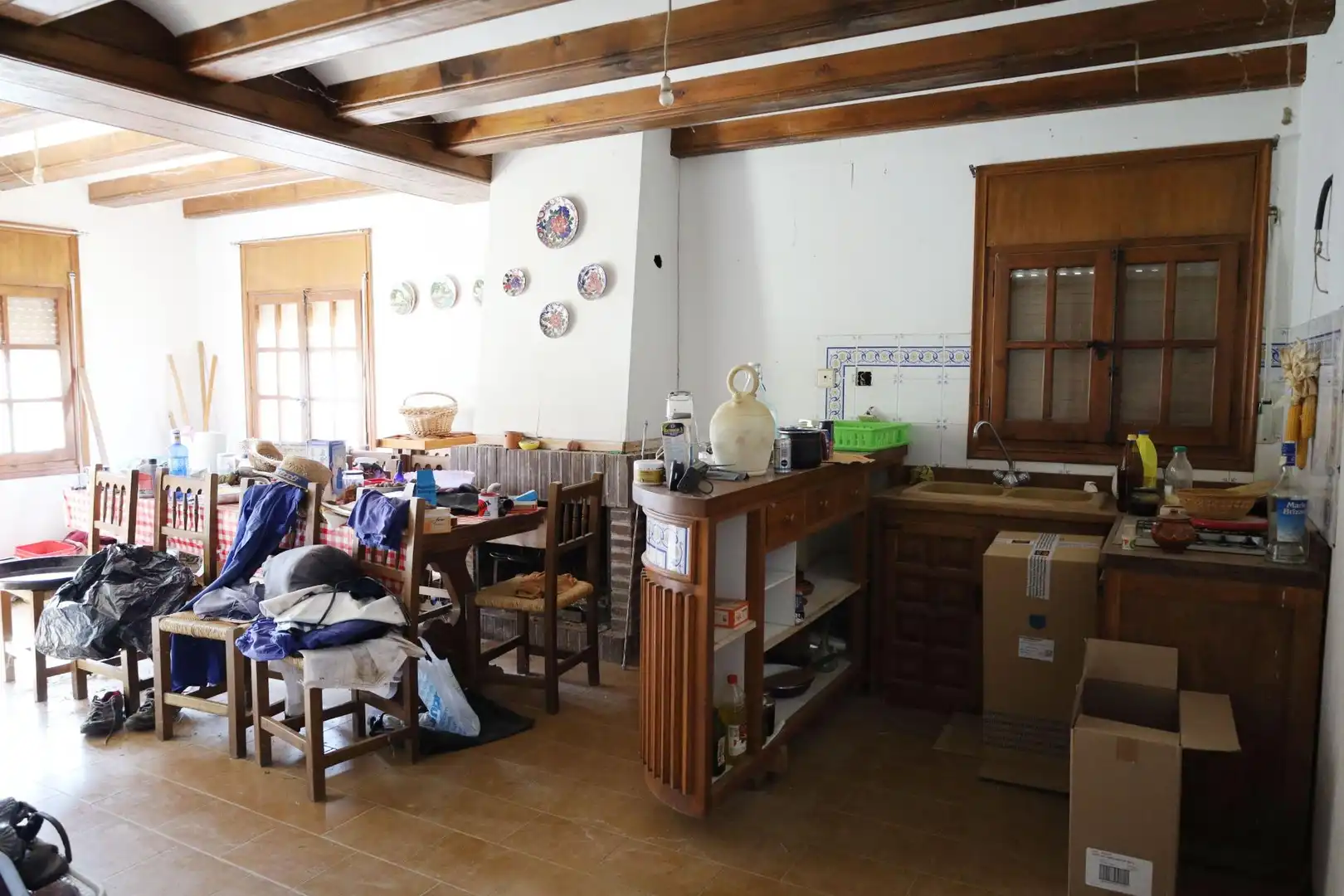 Cocina de Casa o chalet en venta en Alcañiz con Jardín privado y Piscina