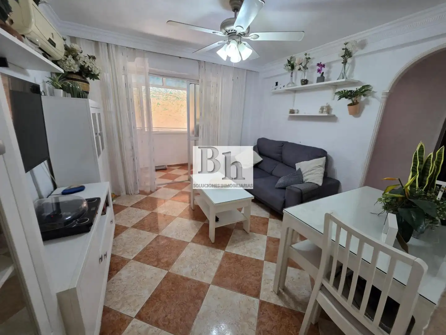 Sala de estar de Piso en venta en Málaga con Aire acondicionado