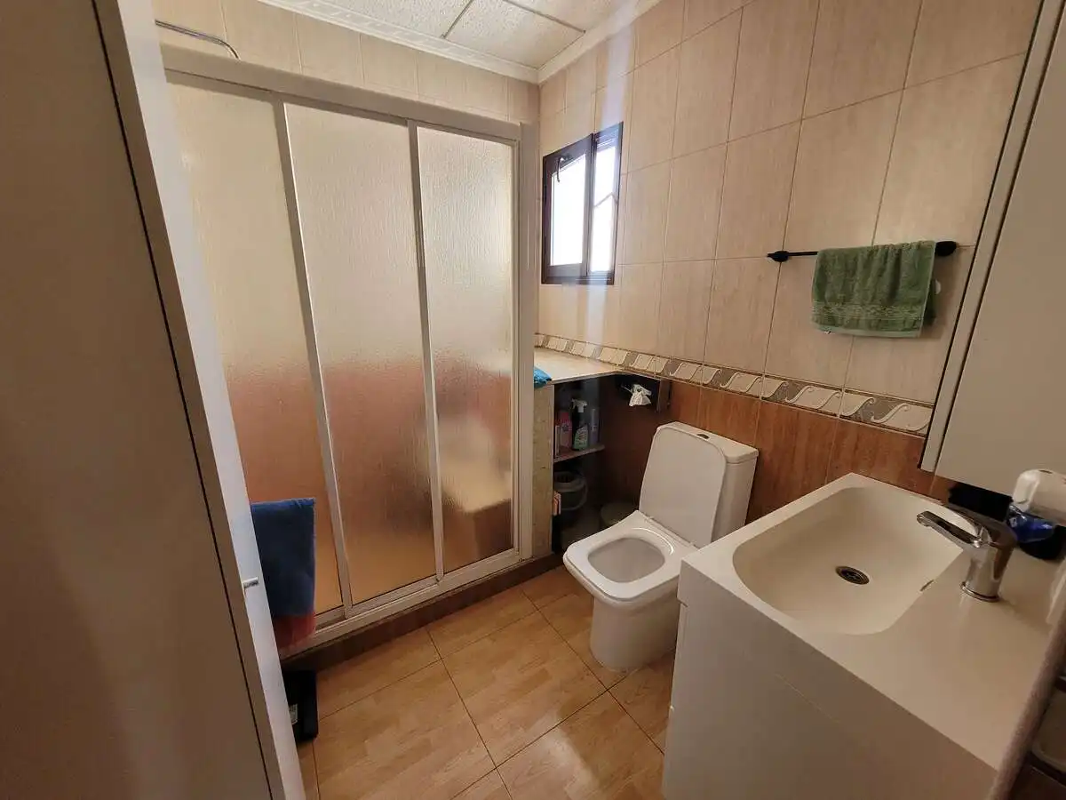 Bathroom of Flat for sale in Arrecife  with Terrace, Storage room and Furnished