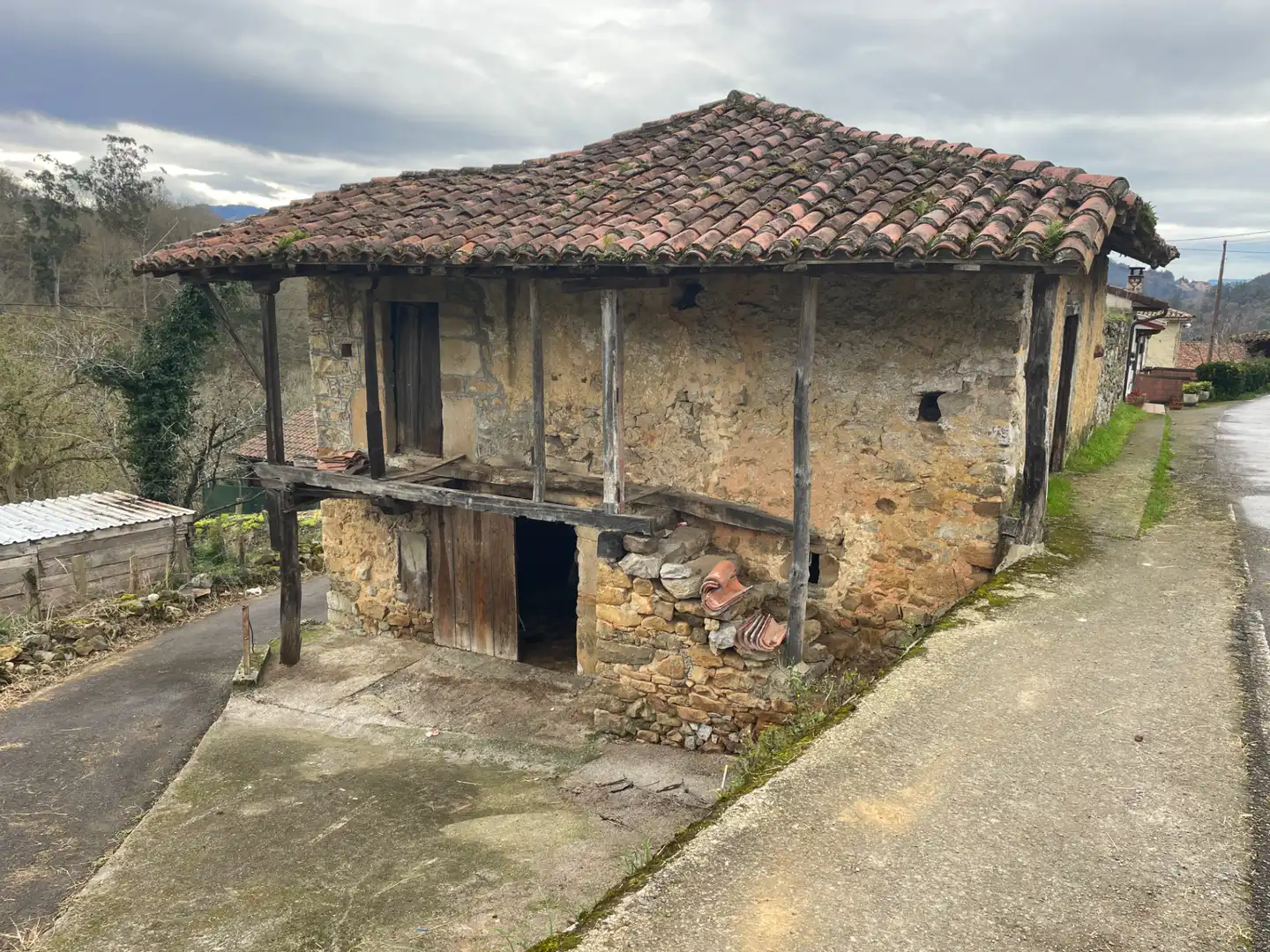 Vista exterior de Finca rústica en venda en Piloña