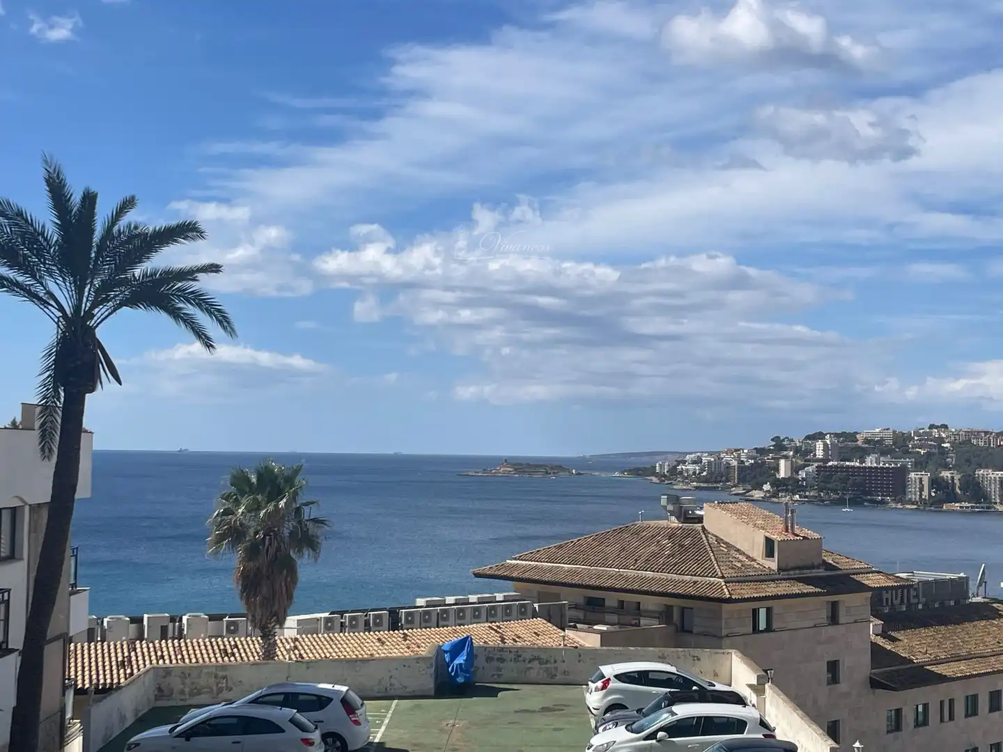 Vista exterior de Àtic de lloguer en  Palma de Mallorca amb Aire condicionat, Calefacció i Terrassa