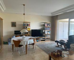 Living room of Flat for sale in Marbella  with Air Conditioner, Terrace and Storage room