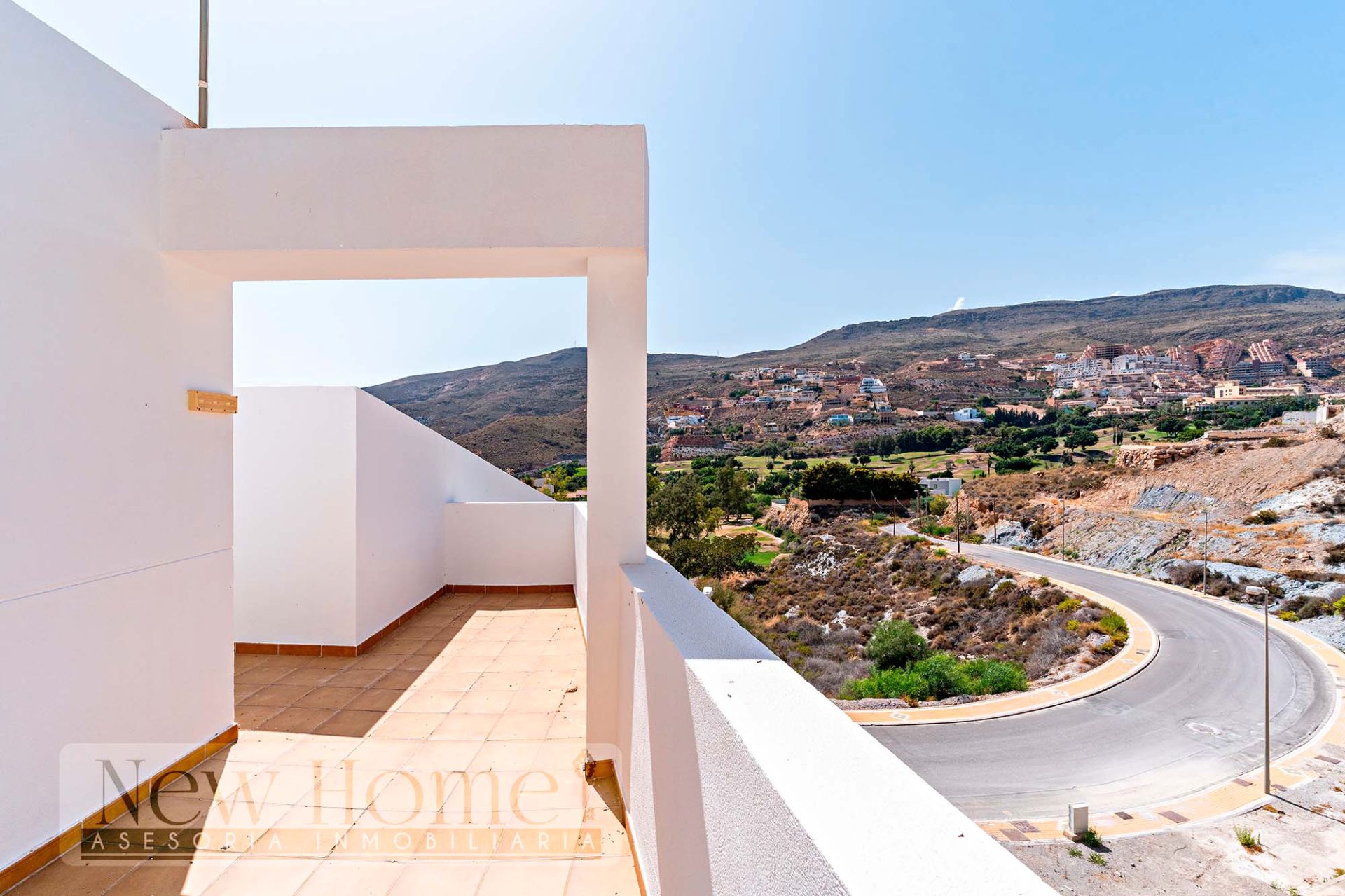 Vista exterior de Casa o chalet en venta en Vícar con Jardín privado, Terraza y Piscina