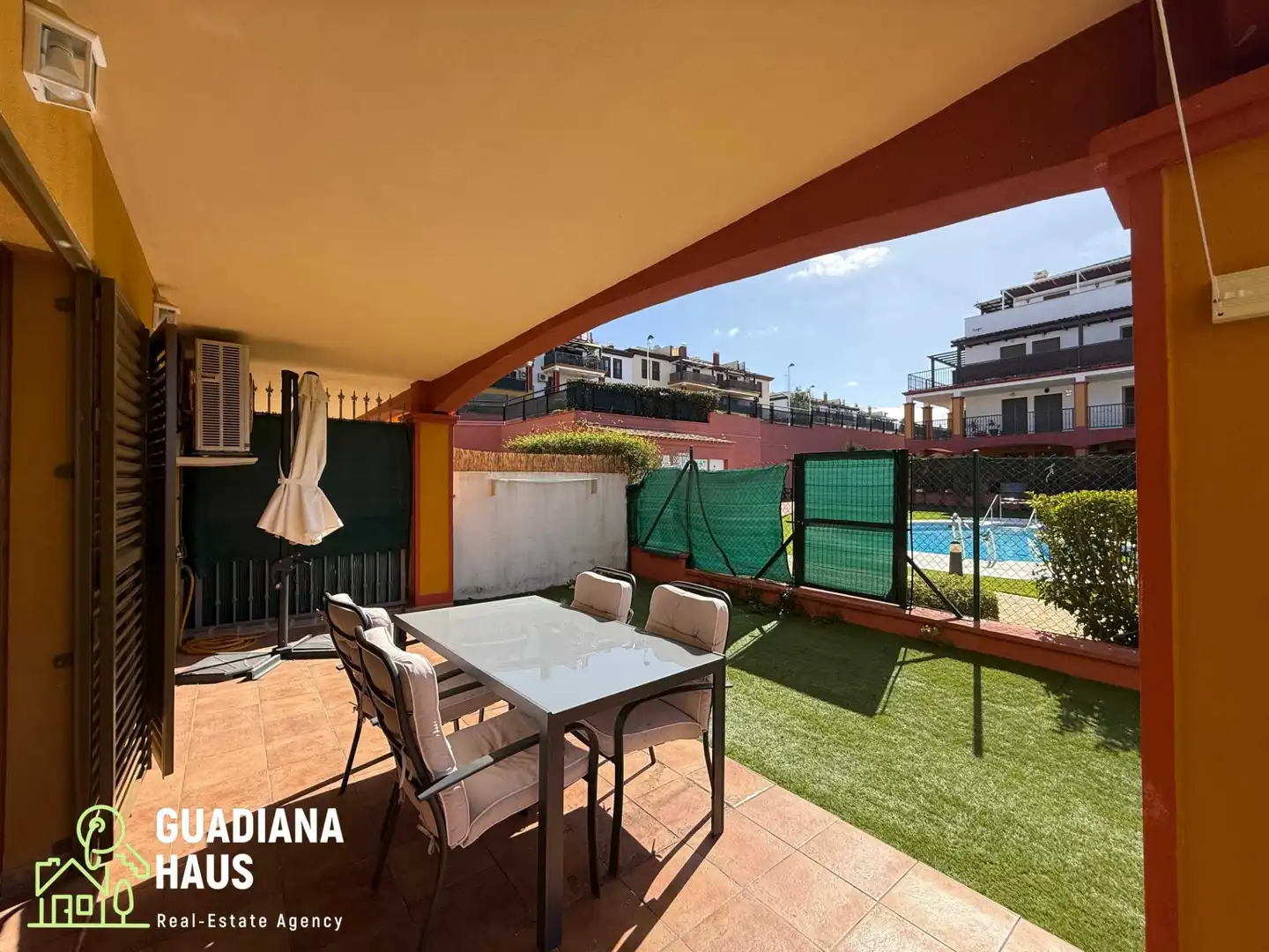 Garden of Apartments for sale in Ayamonte  with Air Conditioner, Private garden and Terrace