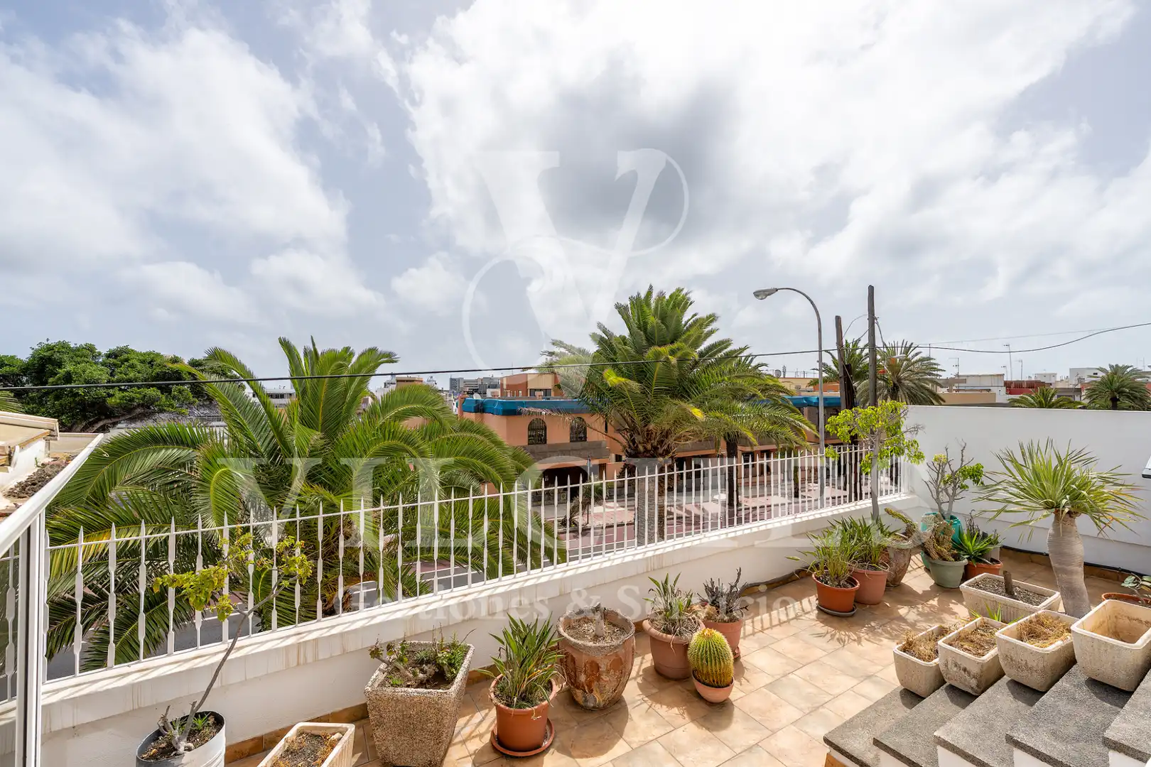Terraza de Dúplex en venta en Las Palmas de Gran Canaria con Jardín privado, Parquet y Terraza