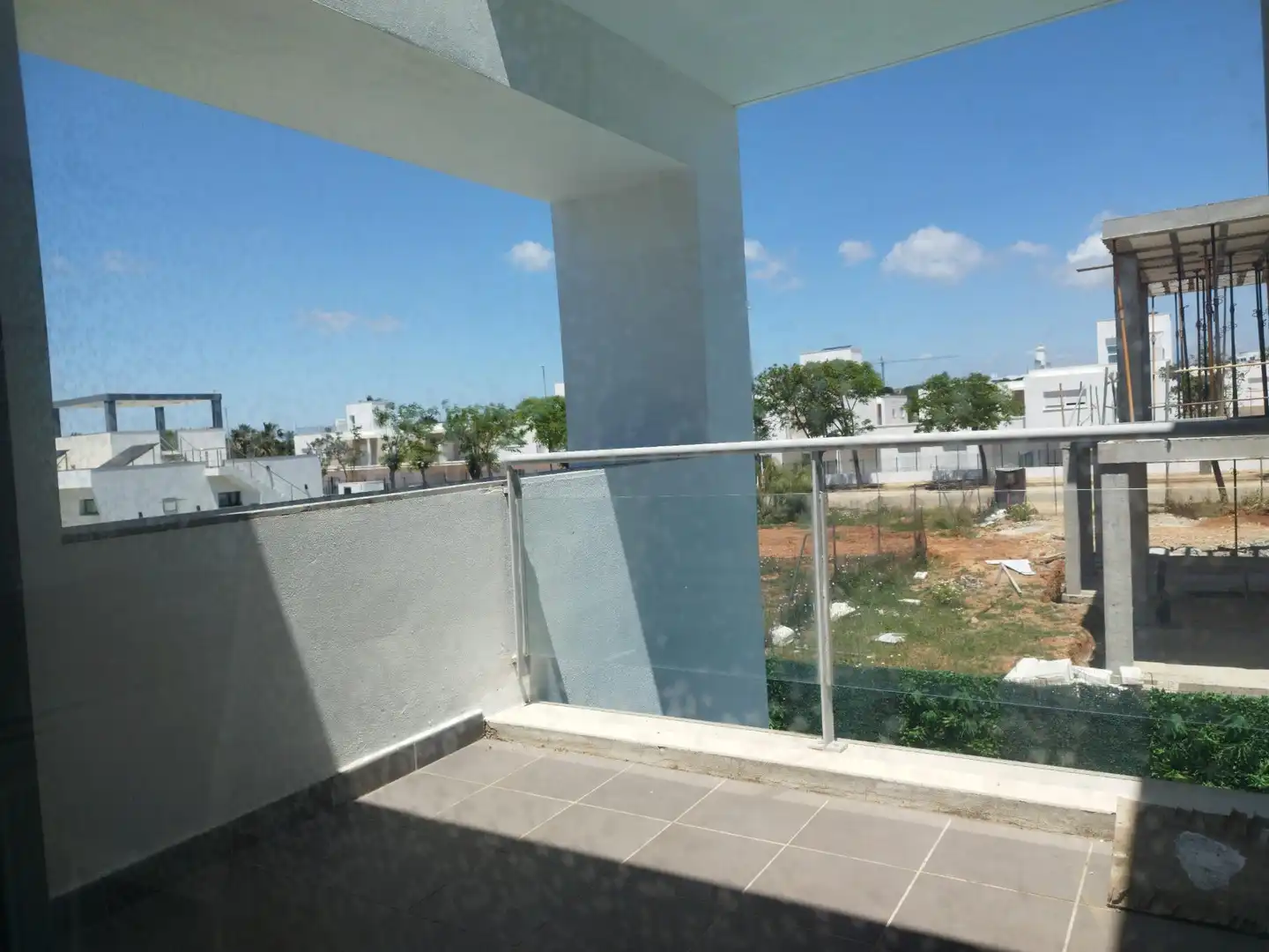 Terraza de Casa o chalet de alquiler en Puerto Real con Aire acondicionado, Jardín privado y Piscina